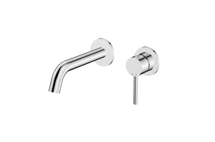 Смеситель для раковины Besco Veo настенный однорычажный хром BU-VS-CH