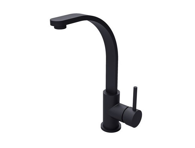 Смеситель для раковины Besco Decco I однорычажный черный матовый BU-DI-CZ