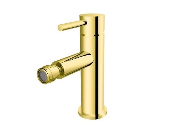 Смеситель для биде Besco Illusion однорычажный золото BB-I-ZL