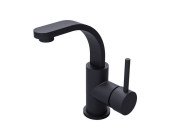 Смеситель для раковины Besco Decco II однорычажный черный матовый BU-DII-CZ