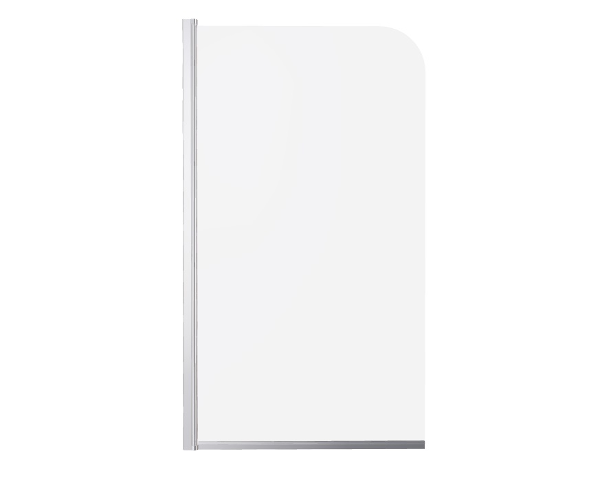 Шторка для ванны Besco Prime 1 70х140 см хром/прозрачное стекло PNP-1S