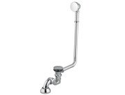 Сифон с переливом для ванны Besco Otylia/Olaya клик-клак хром SW-PRZ-CHR