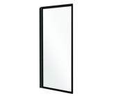 Шторка для ванни Besco Enzo 70х140 см чорний матовий/прозоре скло PEB-1S