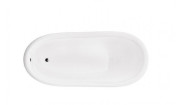 Ванна акриловая Besco Otylia Baby 85х47 см глянцевый белый/белые ножки #WBO