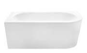 Ванна акриловая Besco Avita A-Line 160х75 см левосторонняя глянцевый белый #WAA-160ALS