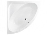 Ванна акриловая Besco Luksja 148х148 см глянцевый белый #WAL-150-NS