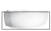 Панель для ванни Besco Delfina 166 см глянцевий санітарний акрил білий OAD-166-NS