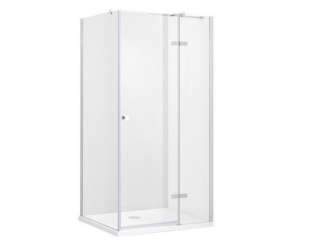 Душевая кабина Besco Pixa 90х90 см правая профиль хром/стекло прозрачное PKP-90-195-C
