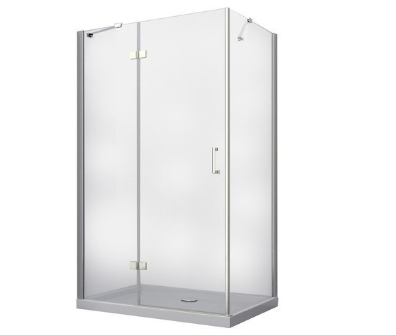 Душевая кабина Besco Viva 120х80 см левая профиль хром/стекло прозрачное VPL-128-195C