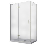 Душевая кабина Besco Viva 120х80 см левая профиль хром/стекло прозрачное VPL-128-195C