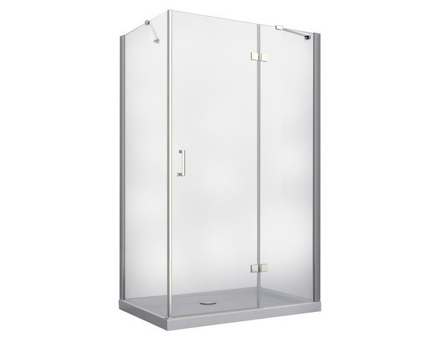 Душевая кабина Besco Viva 120х90 см правая профиль хром/стекло прозрачное VPP-129-195C