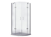 Душевая кабина Besco Viva 90х90 см профиль хром/стекло прозрачное VP-90-195-C
