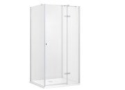 Душевая кабина Besco Pixa 90х90 см правая профиль хром/стекло прозрачное PKP-90-195-C