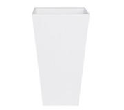 Раковина для ванної Besco Vera 40х50х85 см підлогова Mineral DuraBe білий глянсовий #UMD-V-WO