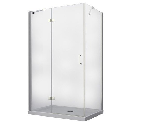 Душевая кабина Besco Viva 120х80 см левая профиль хром/стекло прозрачное VPL-128-195C