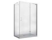 Душевая кабина Besco Viva 120х80 см правая профиль хром/стекло прозрачное VPP-128-195C
