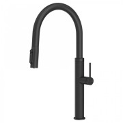 Смеситель для кухни Gessi Cesello под фильтр с выдвижной лейкой матовый черный 60826#299