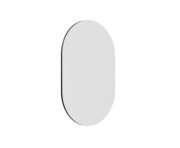 Дзеркало у ванній кімнаті Besco Akya 50х75 см графіт матовий LA-50-GM