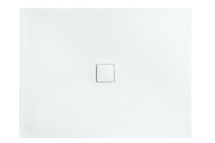 Душовий піддон Besco Nox UltraSlim 140х90 см Mineral DuraBe білий BMN140-90-BB