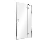 Душові двері Besco Viva 100х195 см розстібна права глянсовий хром/прозоре скло DVP-100-195C
