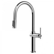 Смеситель для кухни Gessi Habito под фильтр с выдвижной лейкой хром 60872#031