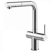 Смеситель для кухни Gessi Inedito под фильтр с выдвижной лейкой однорычажный хром 60572#031