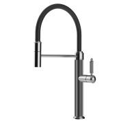 Смеситель для кухни Gessi Venti20 с выдвижной лейкой однорычажный хром 60634#031