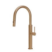 Смеситель для кухни Gessi Cesello с выдвижной лейкой бронза брашированная 60026#726