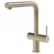 Смеситель для кухни Gessi Inedito под фильтр с выдвижной лейкой однорычажный нержавеющая сталь 60572#149