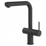 Смеситель для кухни Gessi Inedito под фильтр однорычажный матовый черный 60571#299