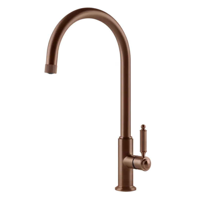 Смеситель для кухни Gessi Venti20 однорычажный медь брашированная 60620#708