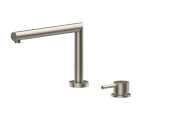 Змішувач для кухні Gessi Su&Giu зі складним виливом нержавіюча сталь 50107#149