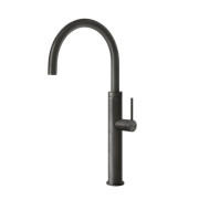 Змішувач для кухні Gessi Cesello одноважільний чорний метал брашований 60020#707