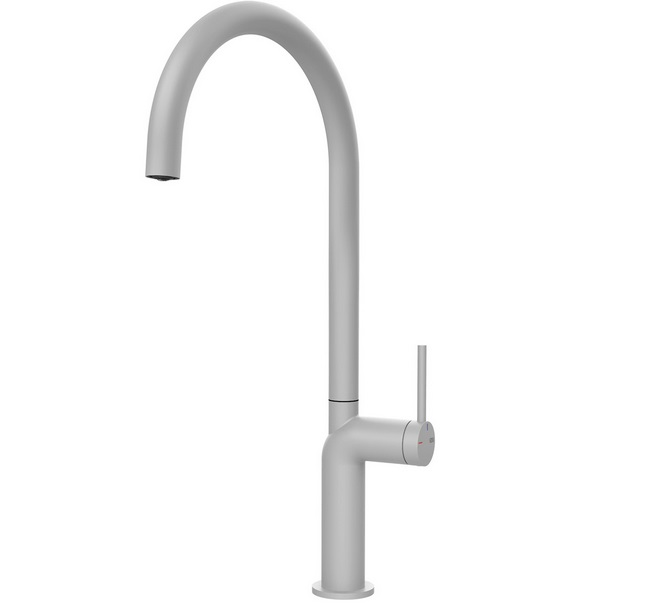 Змішувач для кухні Gessi Stelo одноважільний матовий білий 60301#279