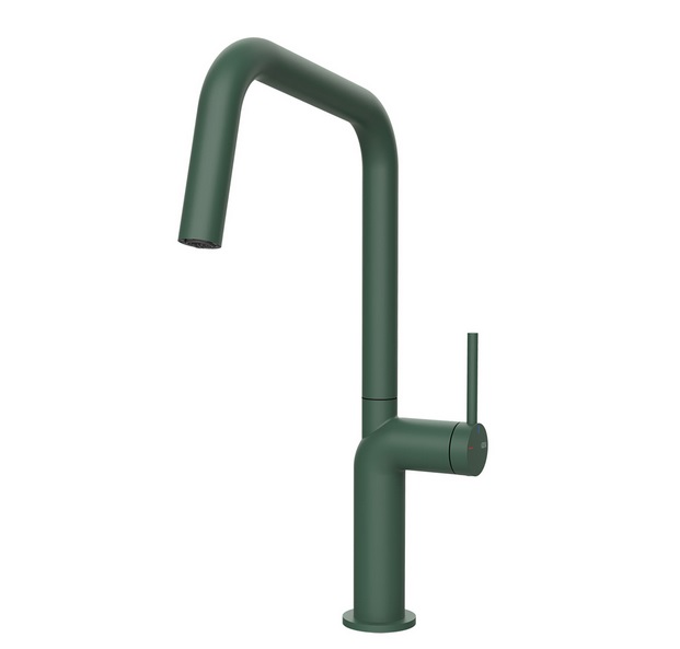 Смеситель для кухни Gessi Stelo однорычажный матовая агава 60305#276