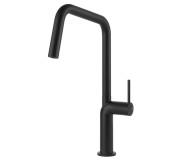 Змішувач для кухні Gessi Stelo одноважільний матовий чорний 60305#299