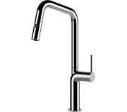Смеситель для кухни Gessi Stelo с выдвижной лейкой однорычажный хром 60307#031