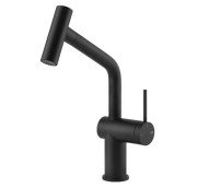 Смеситель для кухни Gessi Inedito с вытяжной лейкой матовый черный 60425#299