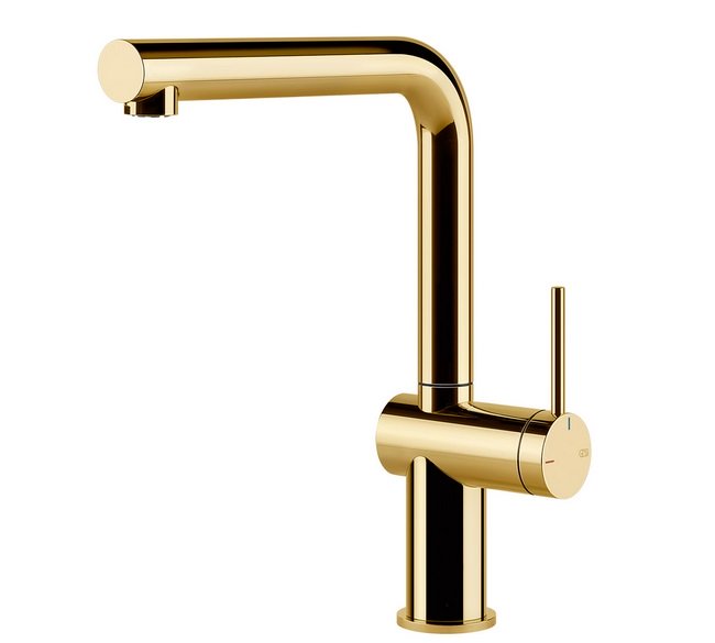 Змішувач для кухні Gessi Inedito одноважільний золото 60431#246