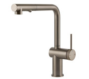 Змішувач для кухні Gessi Inedito з висувною лійкою нержавіюча сталь 60478#149