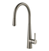Смеситель для кухни Gessi Just с выдвижной лейкой нержавеющая сталь 20577#149