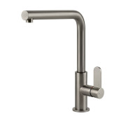 Смеситель для кухни Gessi Acciaio однорычажный нержавеющая сталь полированная 60538#239