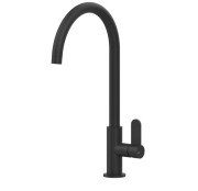 Смеситель для кухни Gessi Helium однорычажный матовый черный 60075#299