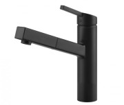 Смеситель для кухни Gessi Thalium с выдвижной лейкой матовый черный 60533#299