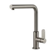 Смеситель для кухни Gessi Acciaio однорычажный нержавеющая сталь полированная 60538#239