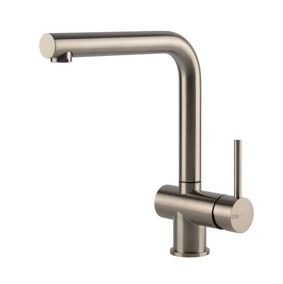 Змішувач для кухні Gessi Acciaio одноважільний нержавіюча сталь полірована 60596#239