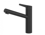 Смеситель для кухни Gessi Thalium однорычажный матовый черный 60532#299