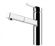 Смеситель для кухни Gessi Thalium с выдвижной лейкой хром 60533#031