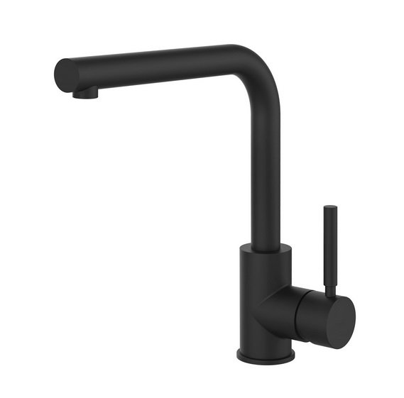 Смеситель для кухни Gessi Neutron однорычажный матовый черный 17155#299