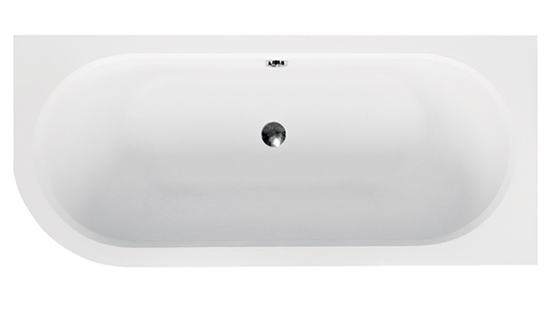 Ванна акрилова Besco Avita 160х75 см правостороння глянсовий білий #WAV-160-NP